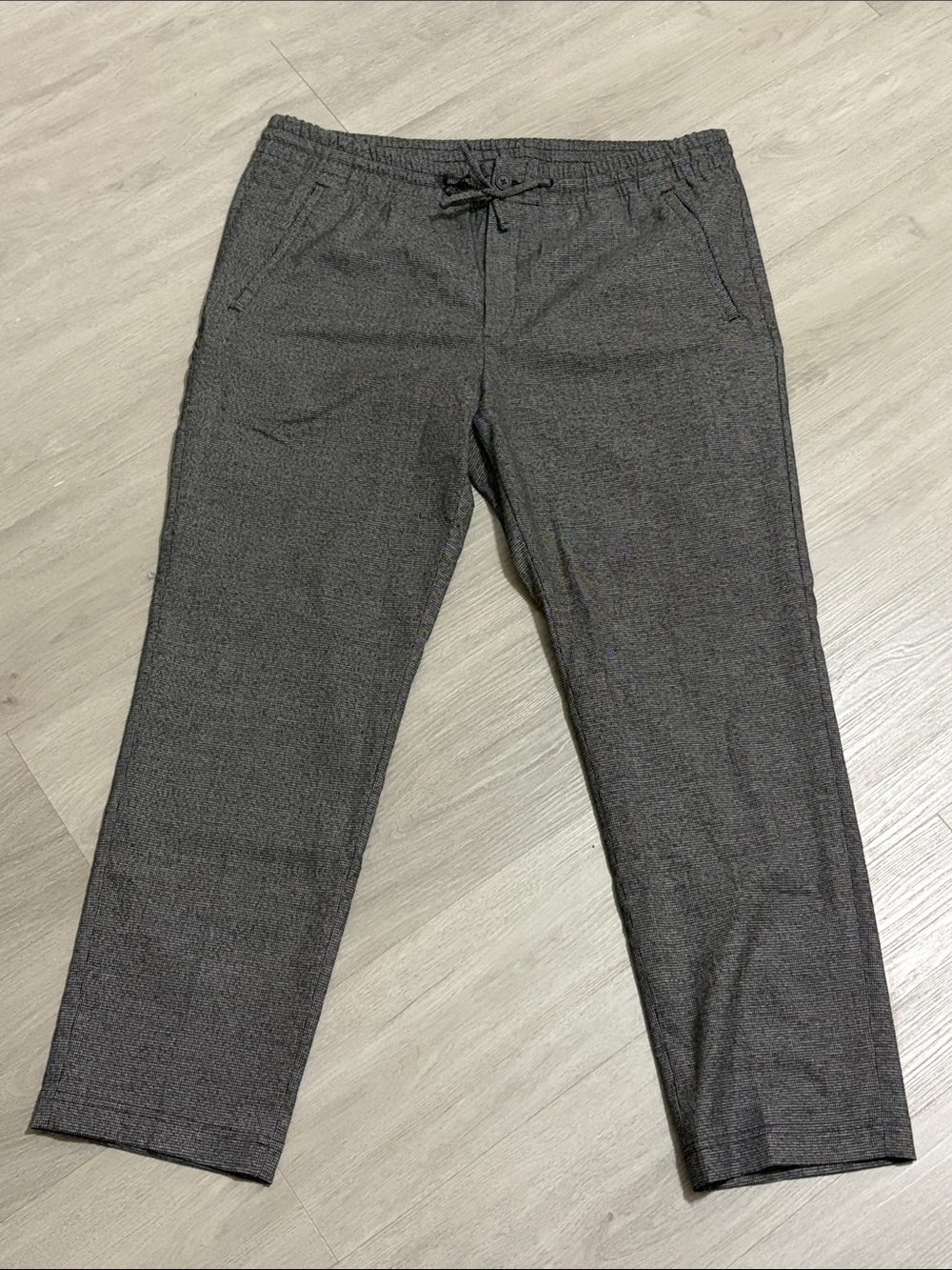 H&M Men's Charcoal Gray Casual Drawstring Pants XL
